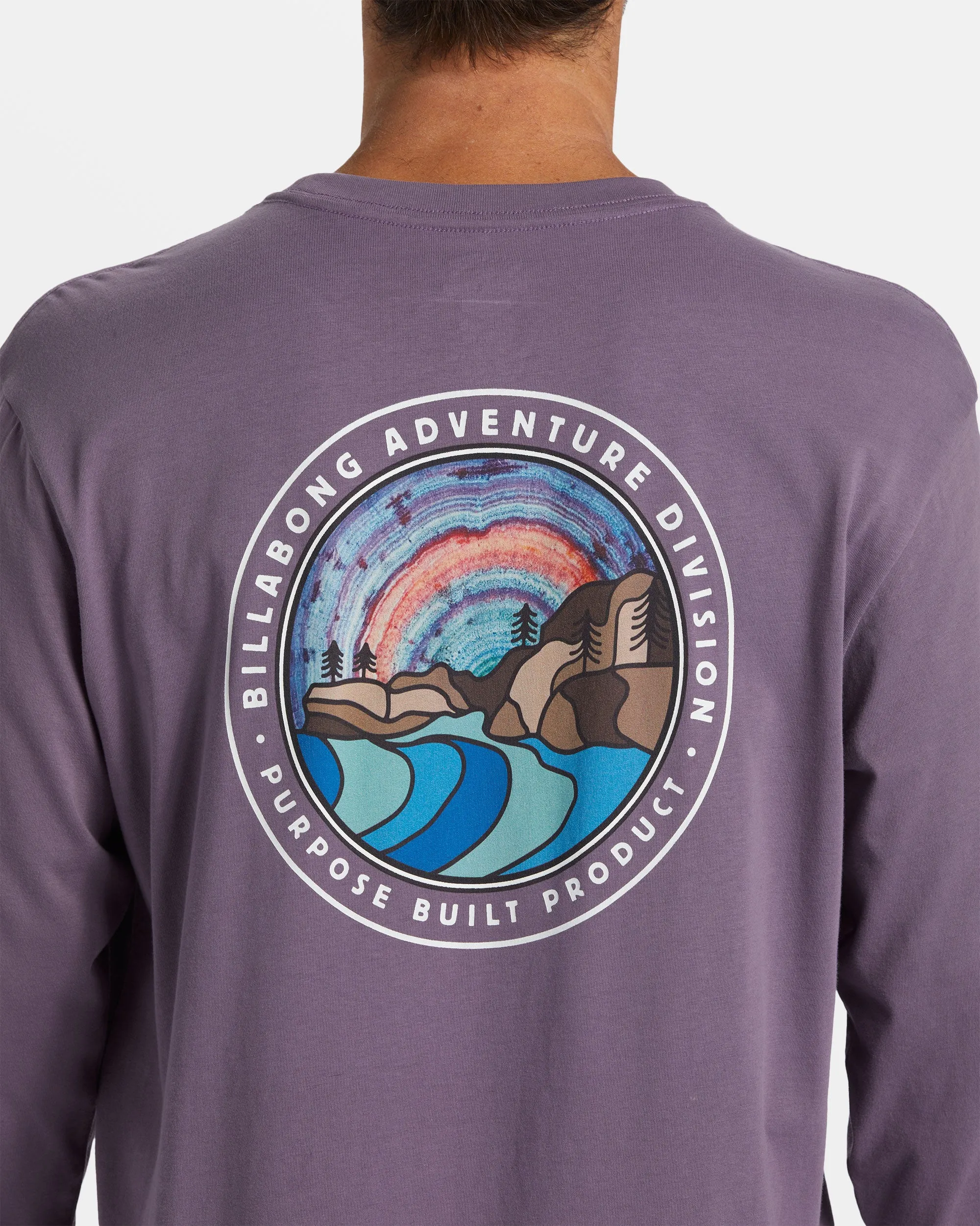 Rockies Long Sleeve T-shirt - Dusty Grape sold by Billabong product image thumbnail 3