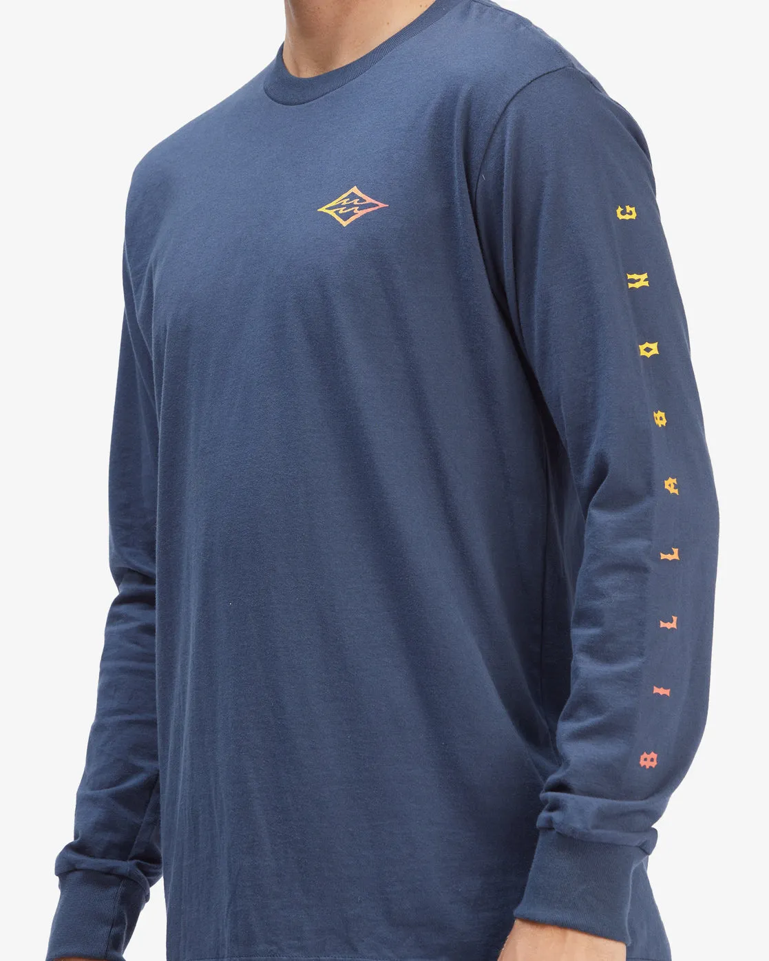 Unity Long Sleeve T-Shirt - Denim sold by Billabong product image thumbnail 3