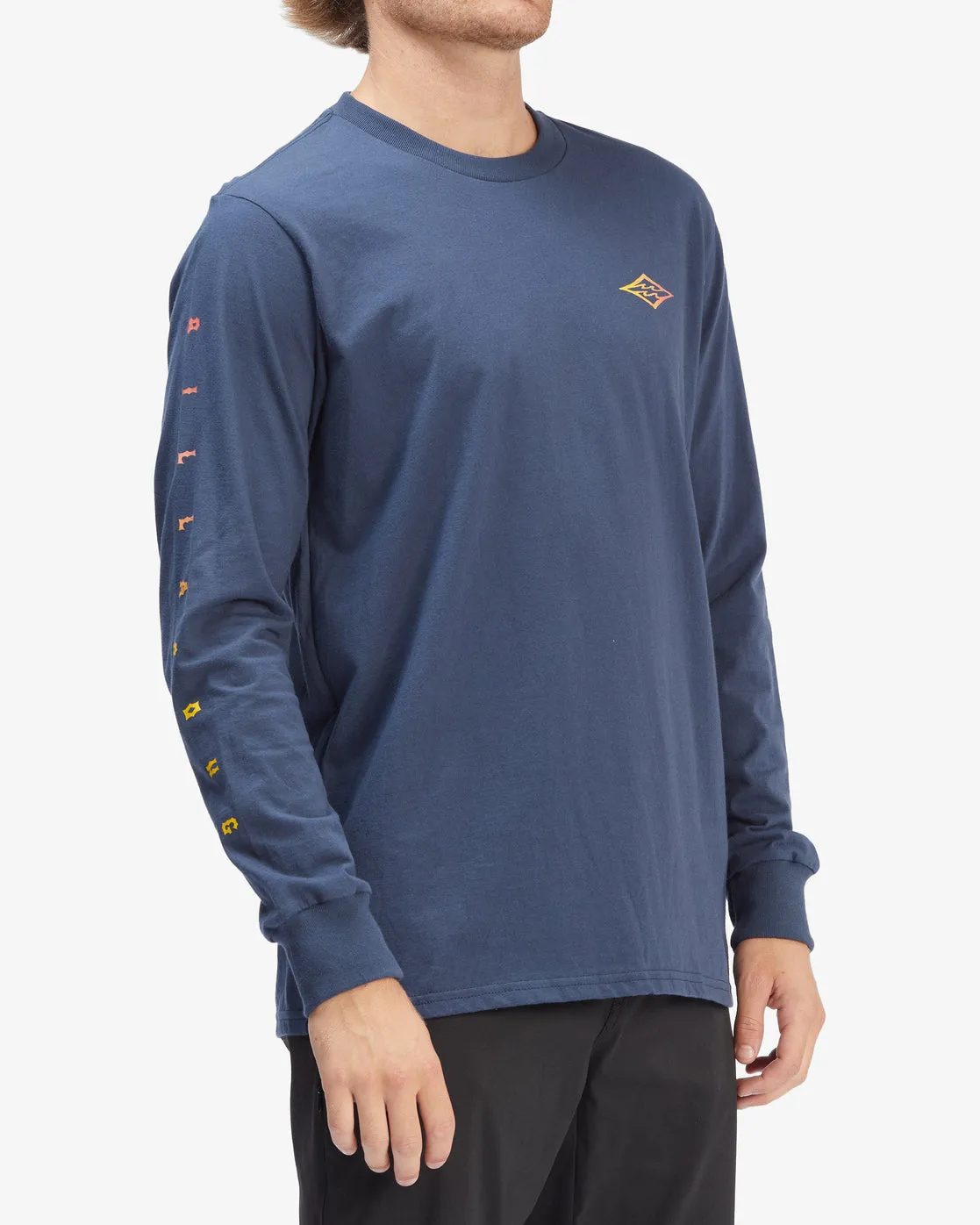 Unity Long Sleeve T-Shirt - Denim sold by Billabong product image thumbnail 5