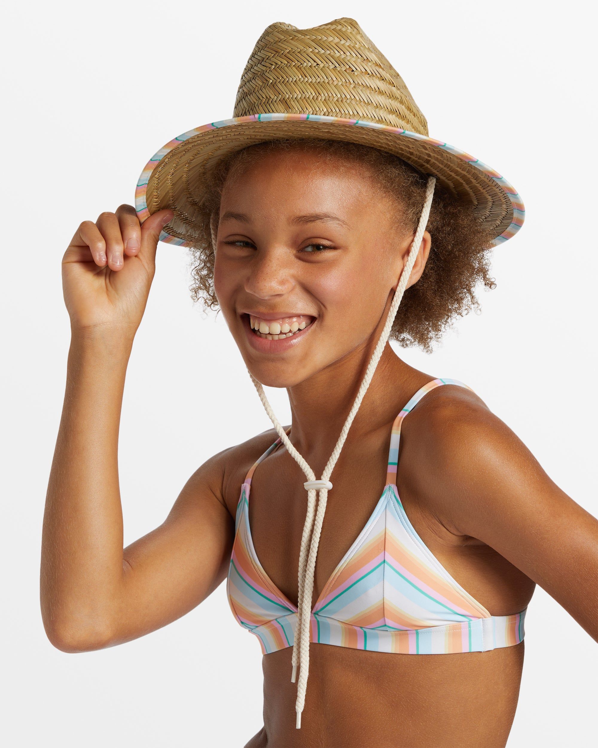 Girl's Beach Dayz Hat - Tangy Peach sold by Billabong