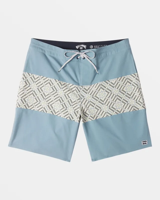 Tribong Lo Tide 19" Boardshorts - Blue Wash sold by Billabong