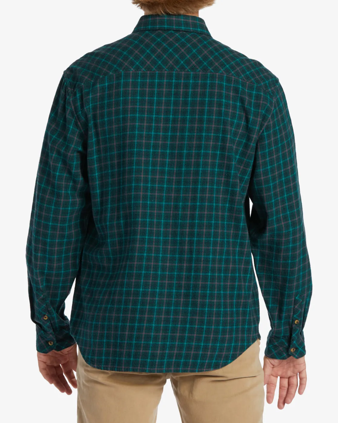 Coastline Flannel Long Sleeve Shirt - Pacific sold by Billabong product image thumbnail 3