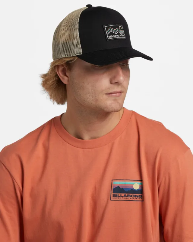 A/Div Walled Trucker Hat - Black sold by Billabong