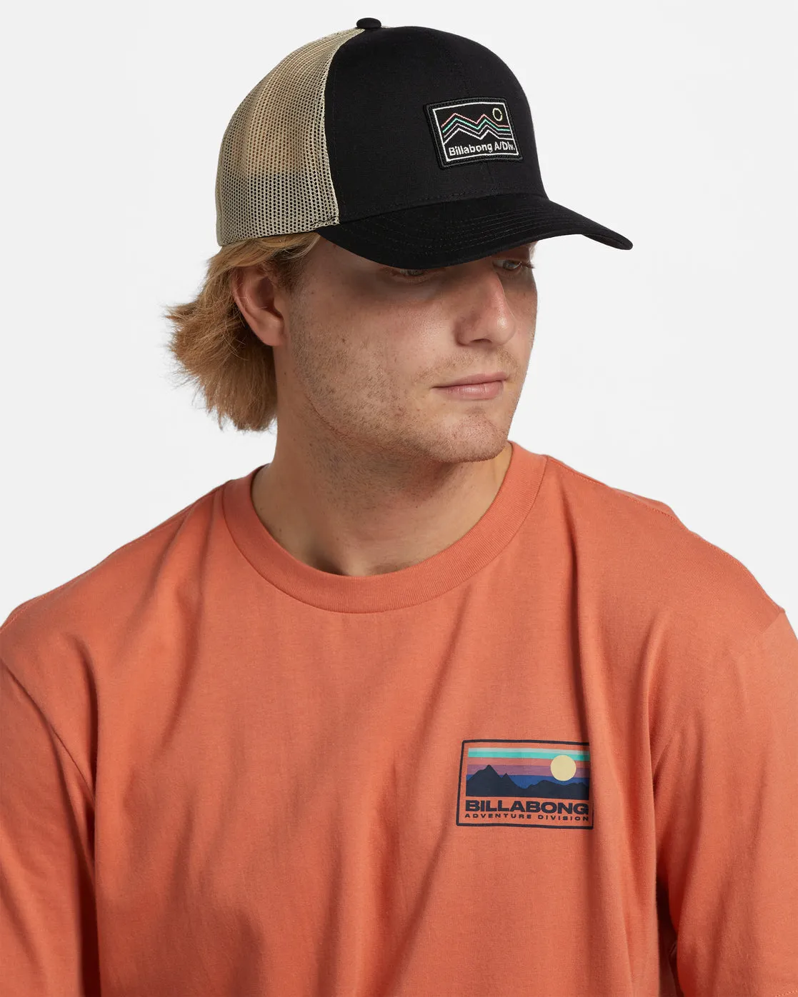A/Div Walled Trucker Hat - Black sold by Billabong
