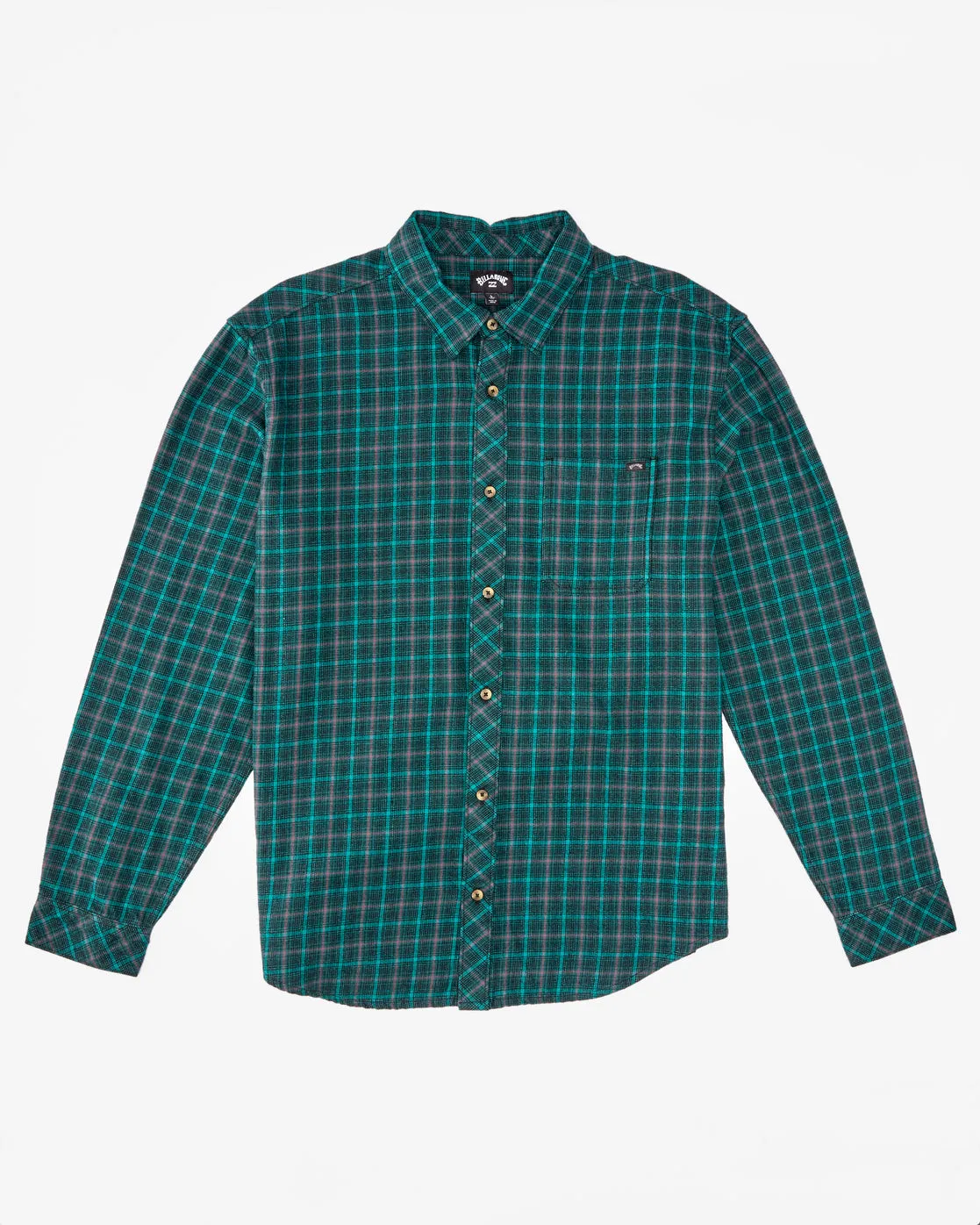 Coastline Flannel Long Sleeve Shirt - Pacific sold by Billabong product image thumbnail 5