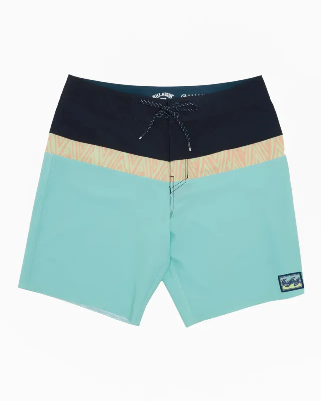 Momentum Pro Performance 19" Boardshorts - Aqua sold by Billabong