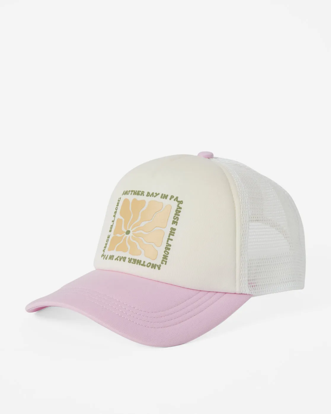 Across Waves Trucker Hat - Lavender Kiss sold by Billabong product image thumbnail 4