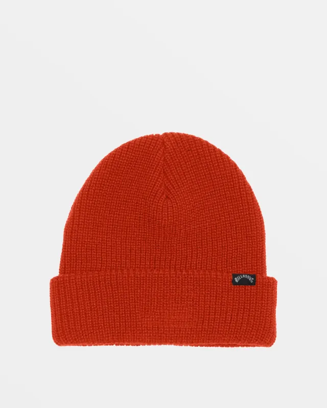 Arcade Cuff Beanie - Orange sold by Billabong