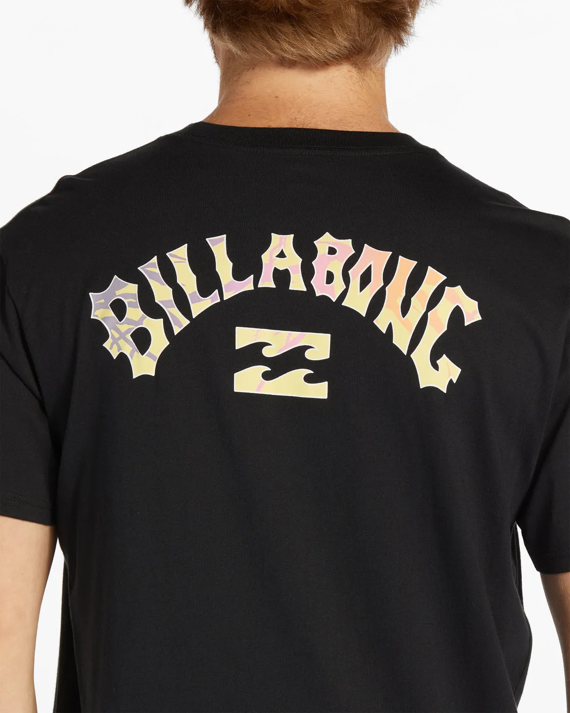 Arch Fill Short Sleeve T-Shirt - Black sold by Billabong product image thumbnail 3