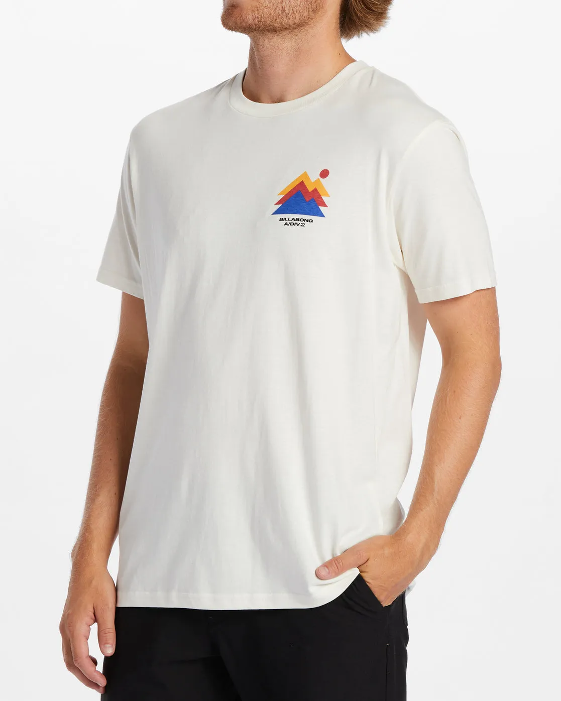 Stepped T-Shirt - Off White sold by Billabong product image thumbnail 4