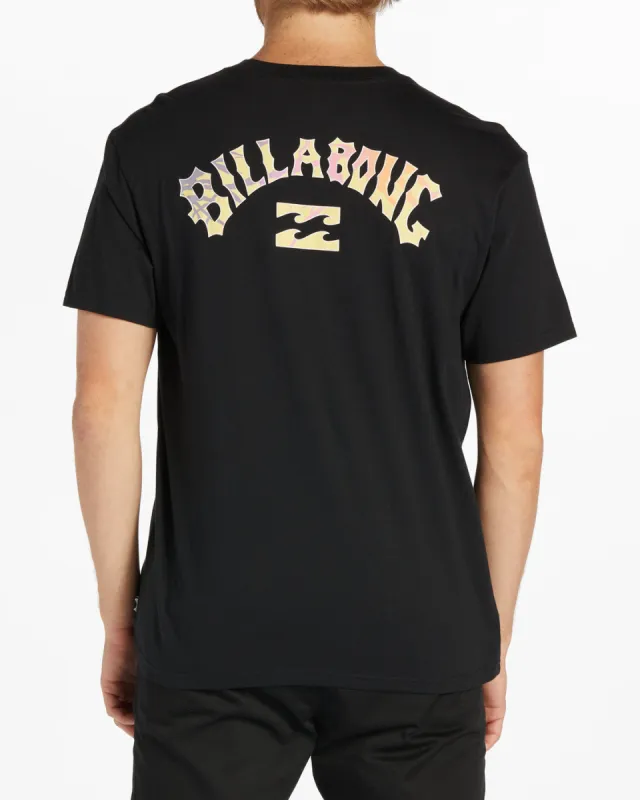 Arch Fill Short Sleeve T-Shirt - Black sold by Billabong