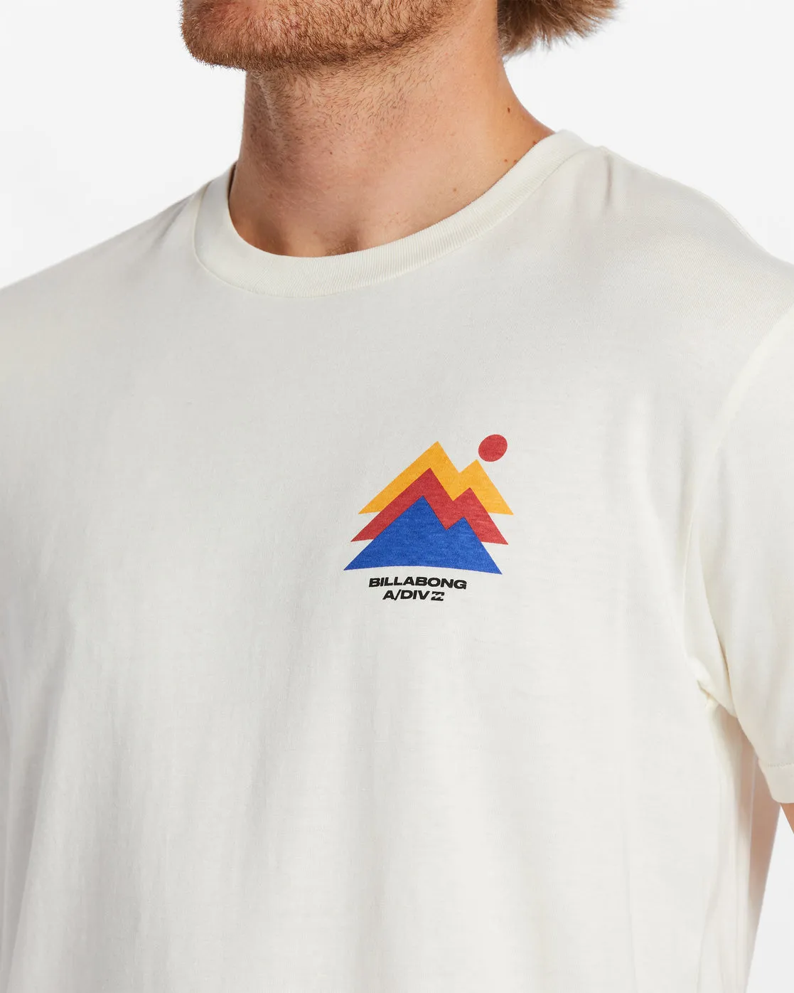 Stepped T-Shirt - Off White sold by Billabong product image thumbnail 3