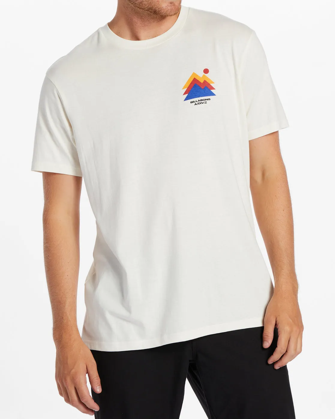 Stepped T-Shirt - Off White sold by Billabong product image thumbnail 2
