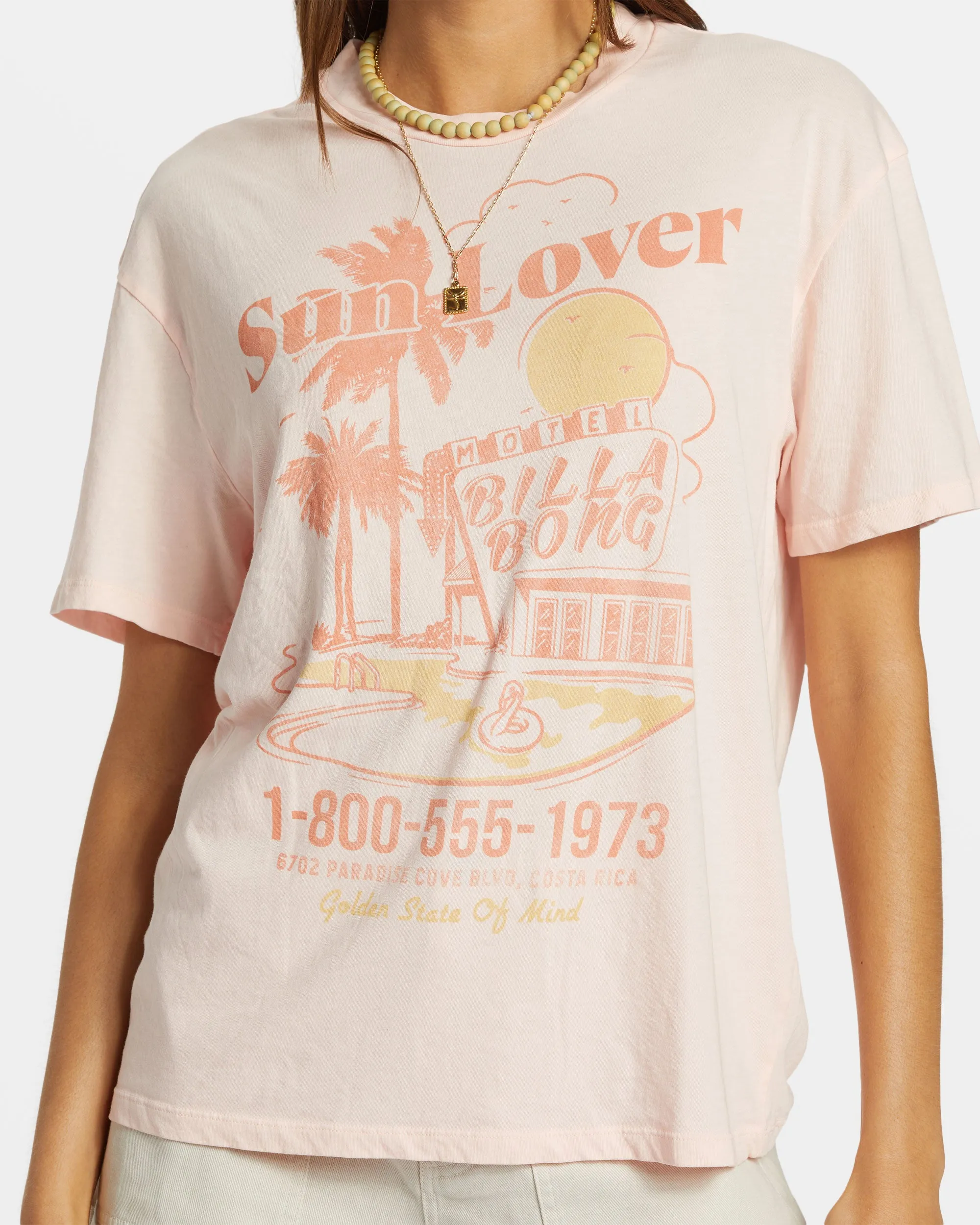 Golden State T-Shirt - Feelin Peachy sold by Billabong product image thumbnail 4