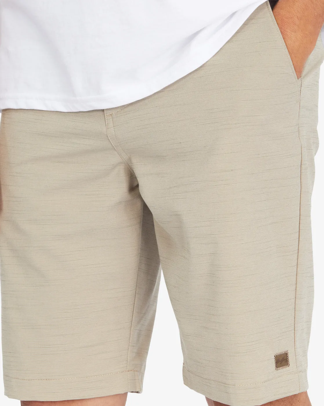 Crossfire Slub Submersible Shorts 21" - Light Khaki sold by Billabong product image thumbnail 3