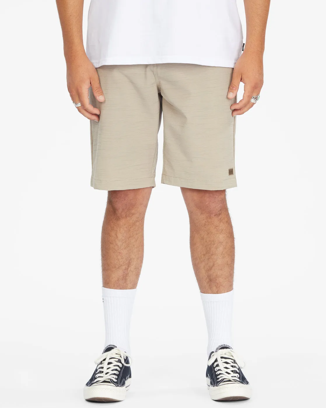 Crossfire Slub Submersible Shorts 21" - Light Khaki sold by Billabong