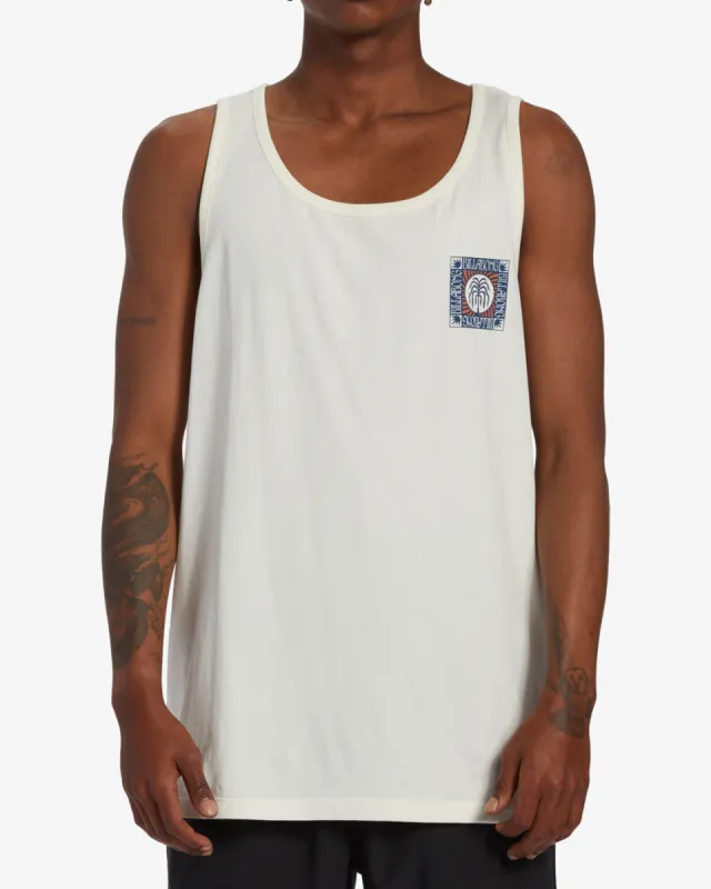 Troppo Tank - Off White made by Billabong