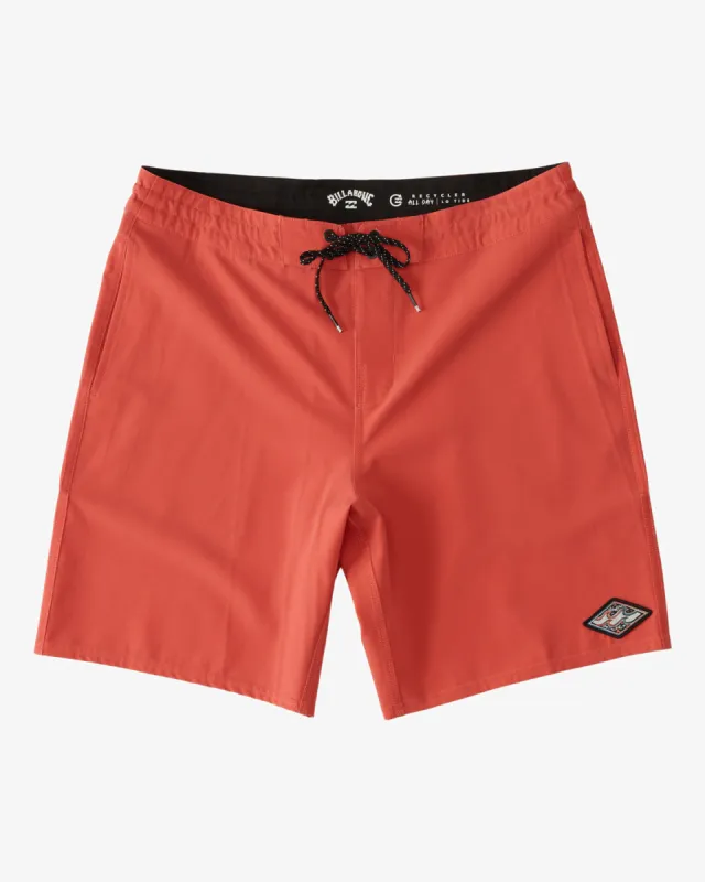 Every Other Day Lo Tide 17" Boardshorts - Coral sold by Billabong