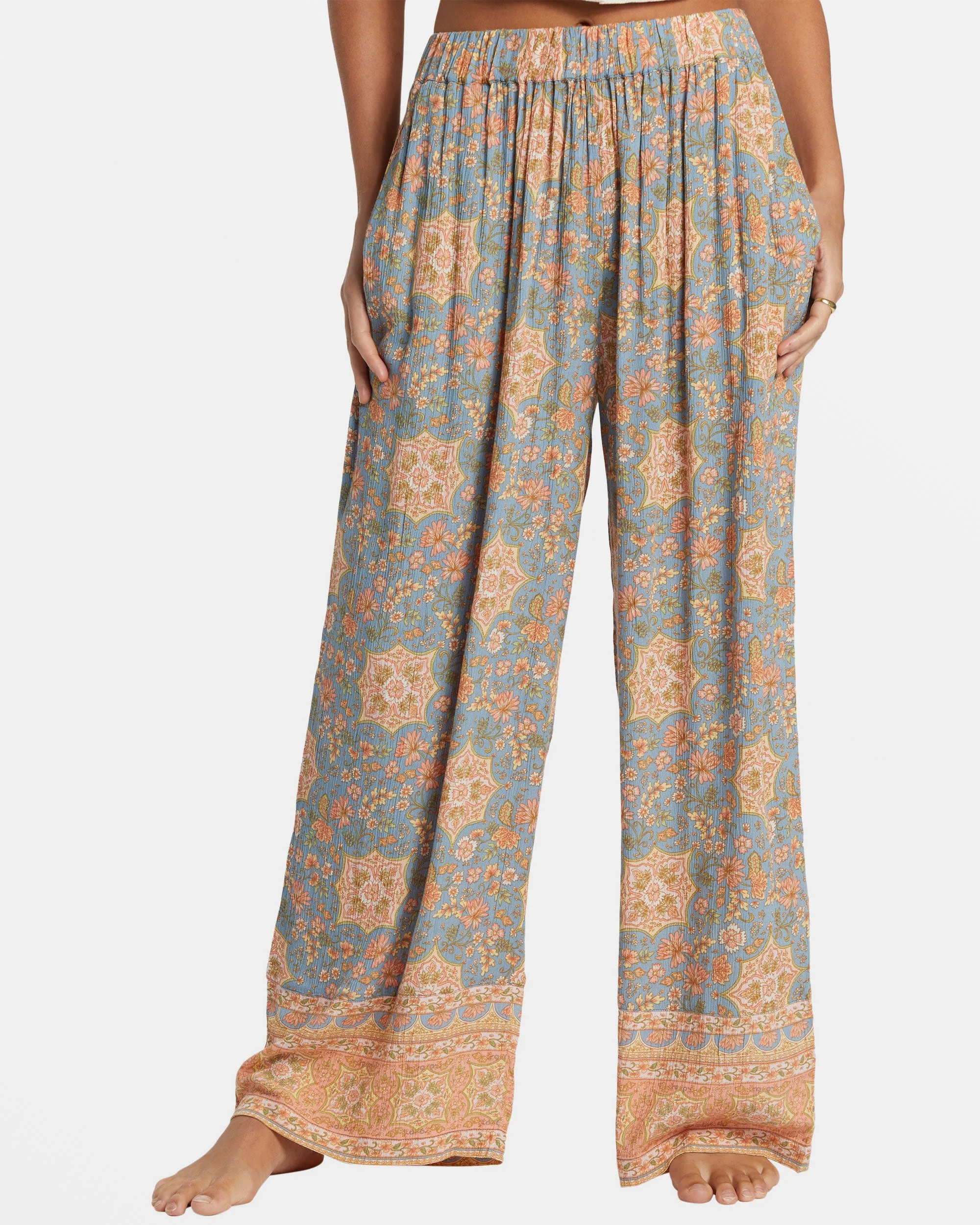 Follow Me 2 Elastic Waist Pants - Western Sky sold by Billabong product image thumbnail 4