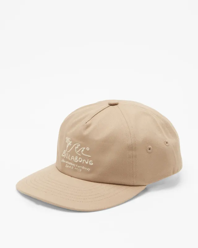 Boys Grom Snapback Hat - Gravel sold by Billabong