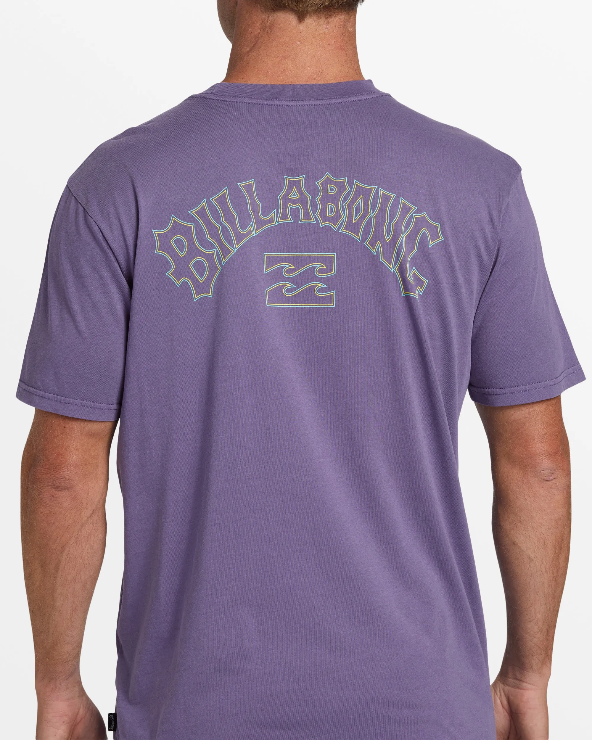 Arch Wash T-Shirt - Deep Plum sold by Billabong product image thumbnail 3