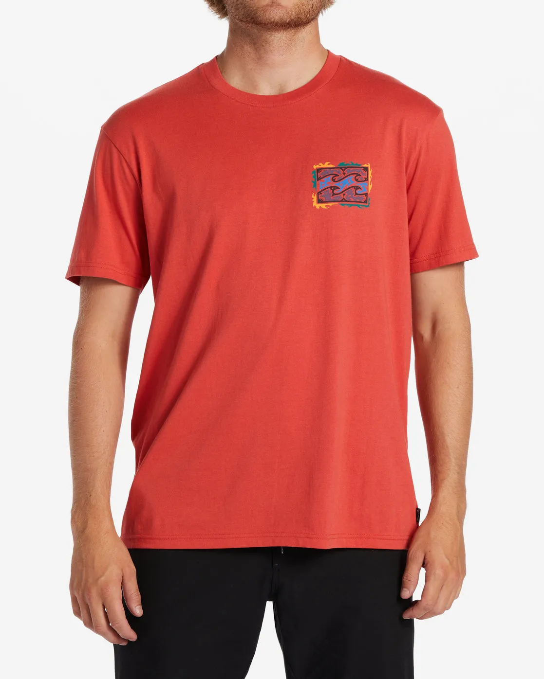 Crayon Wave T-Shirt - Coral sold by Billabong product image thumbnail 2