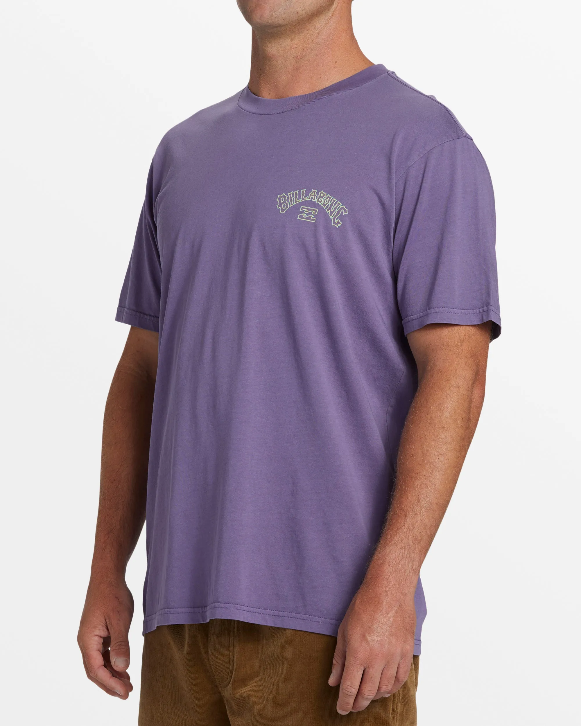 Arch Wash T-Shirt - Deep Plum sold by Billabong product image thumbnail 4