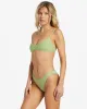 Tanlines Hike Bikini Bottoms - Palm Green sold by Billabong