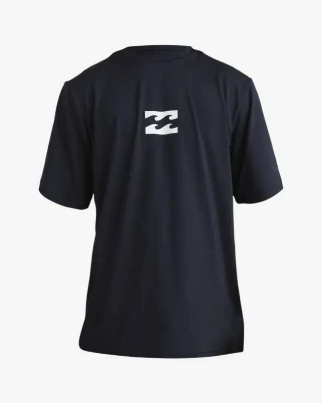 Boys All Day Wave Loose Fit Short Sleeve Surf Tee - Black sold by Billabong