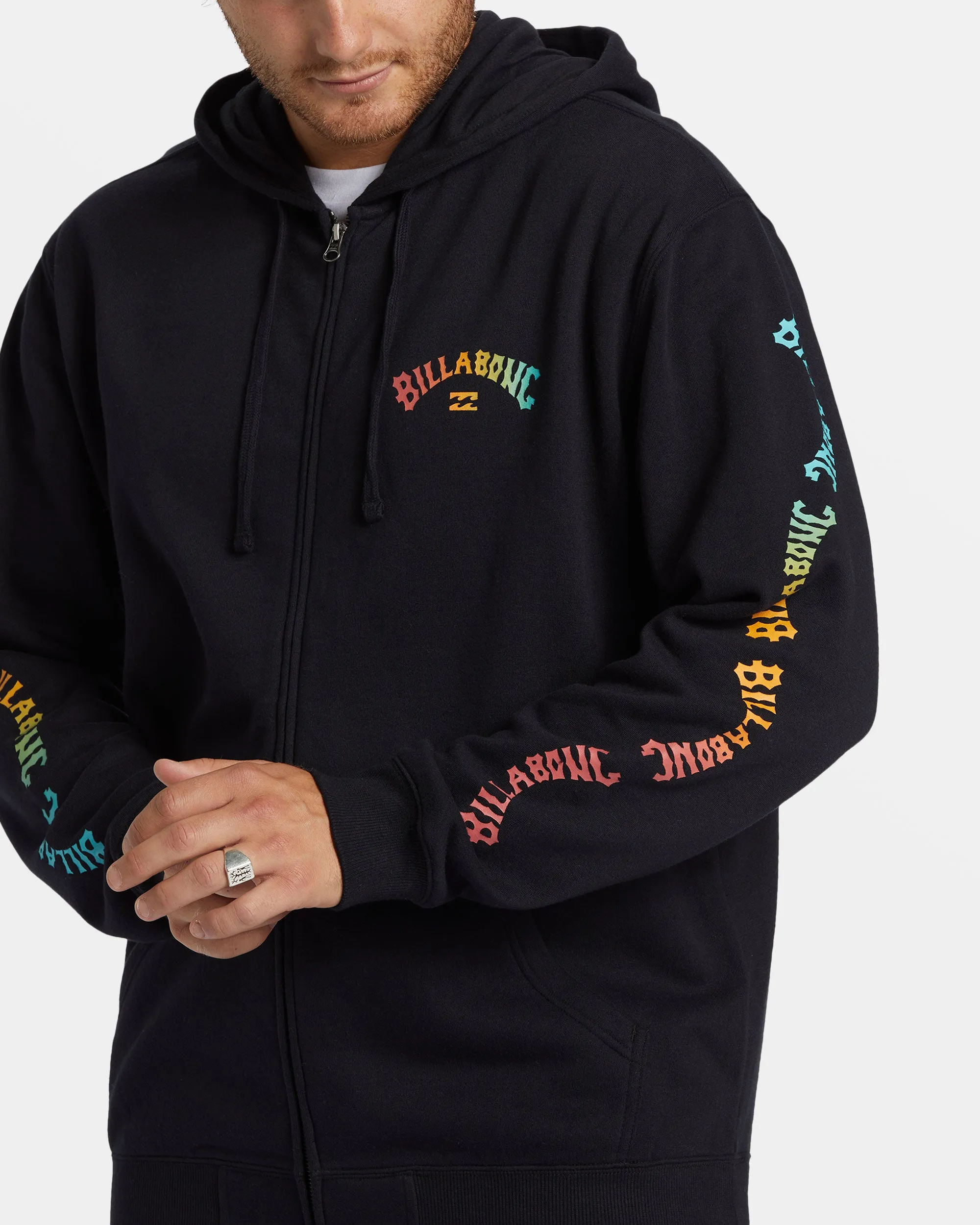 Shorebird Zip Sweatshirt - Black sold by Billabong product image thumbnail 5