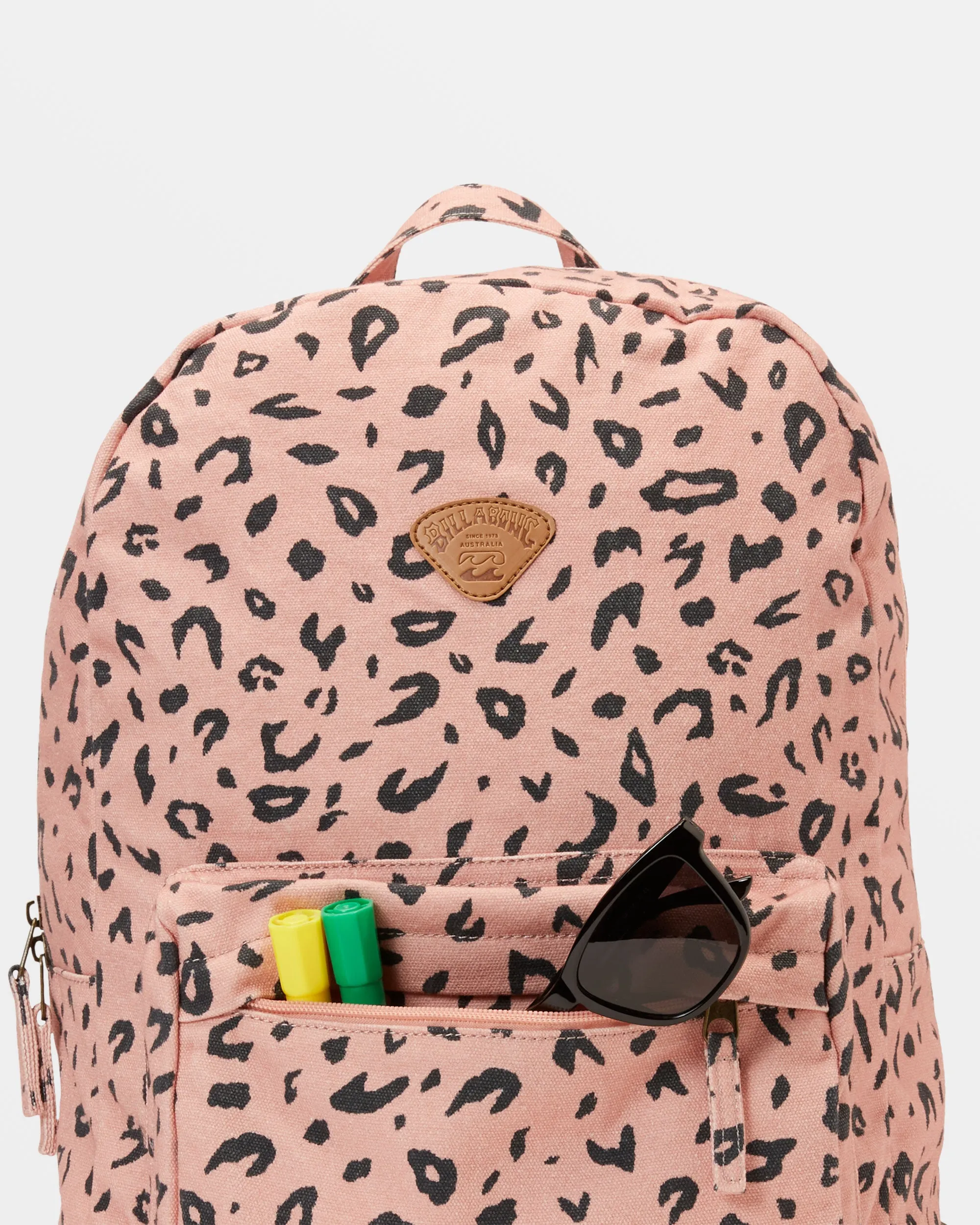 Schools Out Canvas Backpack - Dusty Peach sold by Billabong product image thumbnail 4