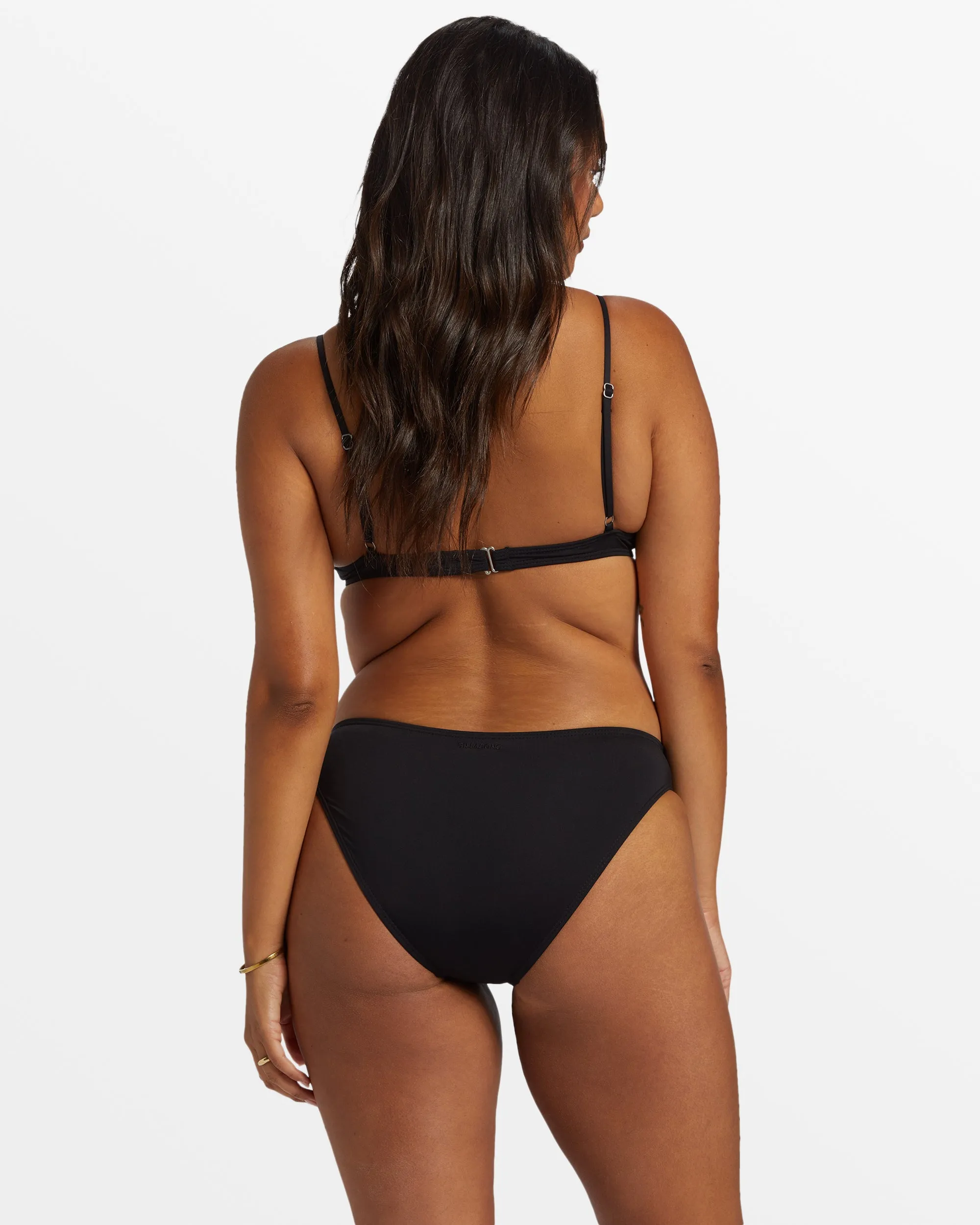 Sol Searcher Lowrider Bikini Bottoms - Black Pebble sold by Billabong