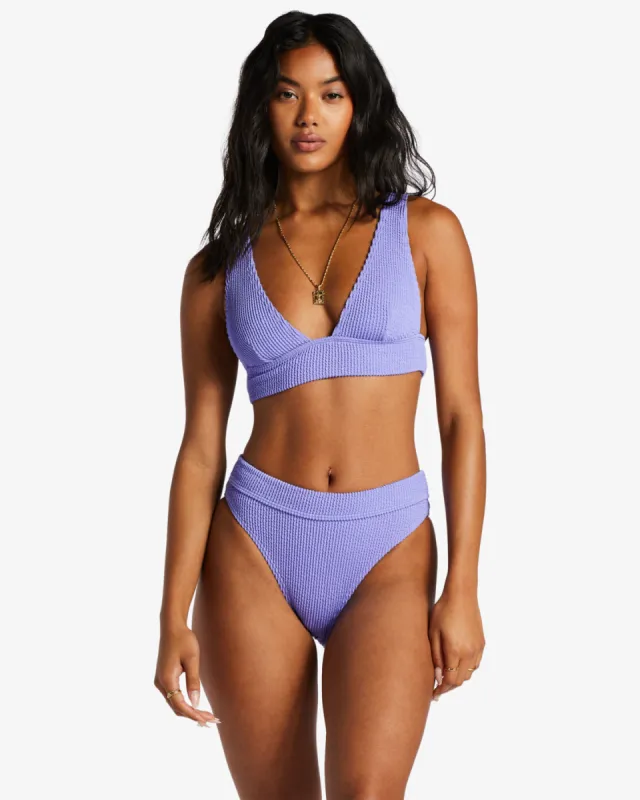 Summer High Remi Plunge Bikini Top - Violet Cove sold by Billabong