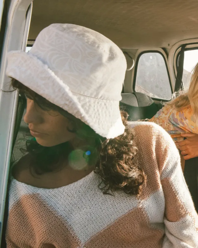 Suns Out Bucket Hat - Antique White sold by Billabong