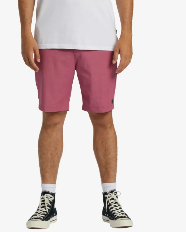 Crossfire Solid Submersible Shorts 20" - Wild Berry sold by Billabong