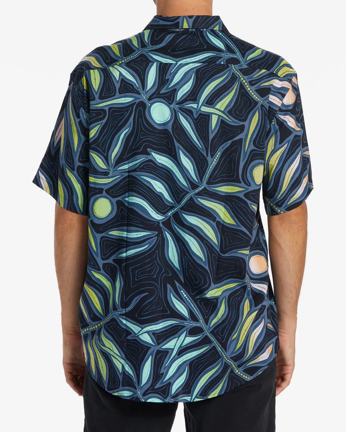 Sundays Short Sleeve Shirt - Dark Navy sold by Billabong product image thumbnail 3