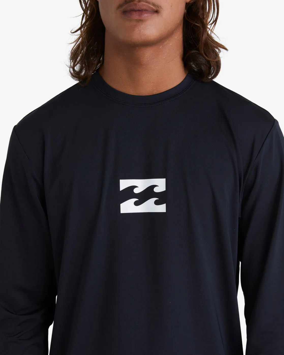 All Day Wave Loose Fit Long Sleeve Surf Tee - Black sold by Billabong product image thumbnail 4
