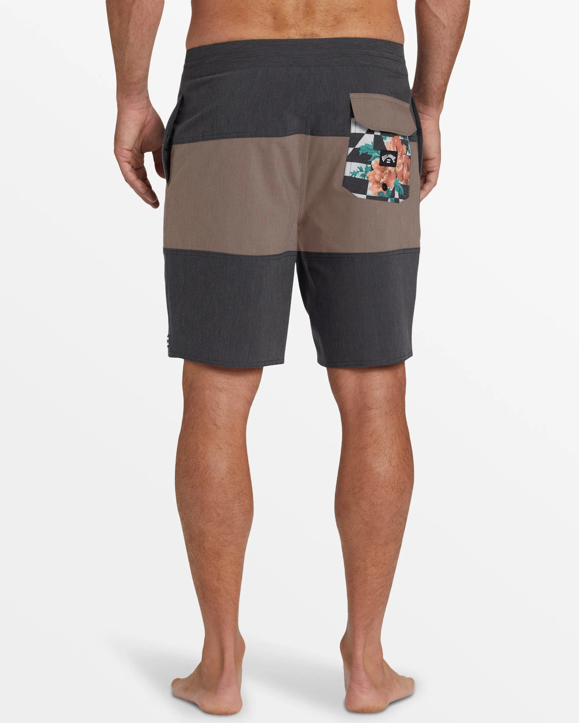 Tribong Lo Tide 19" Boardshorts - Dark Brown sold by Billabong product image thumbnail 3