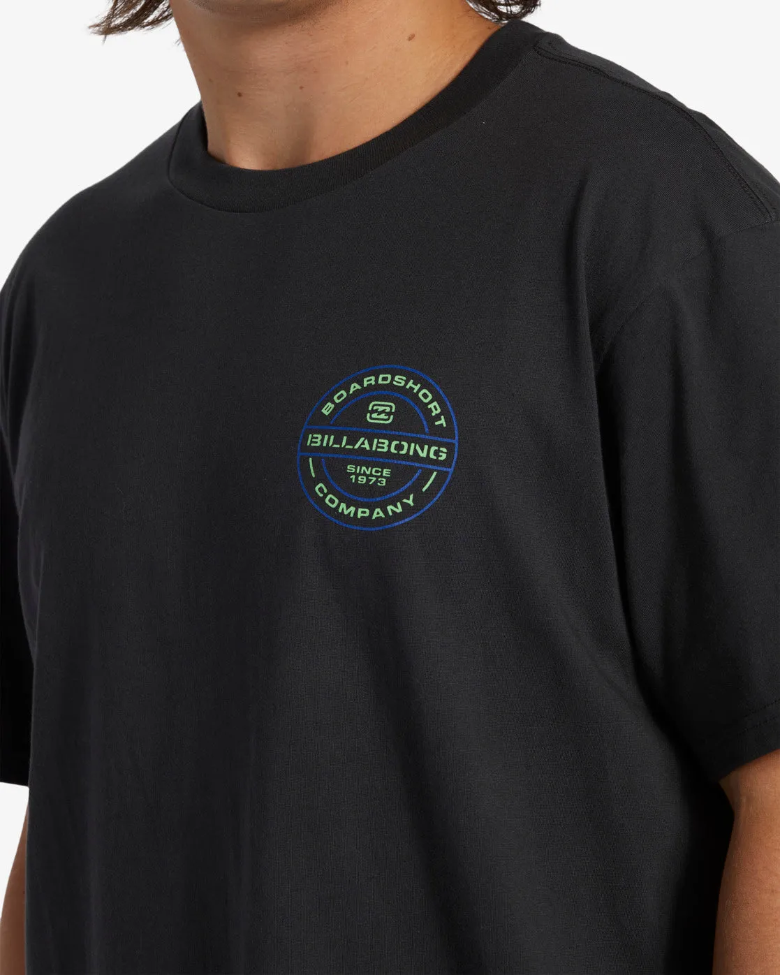 Rotor T-Shirt - Washed Black sold by Billabong product image thumbnail 4