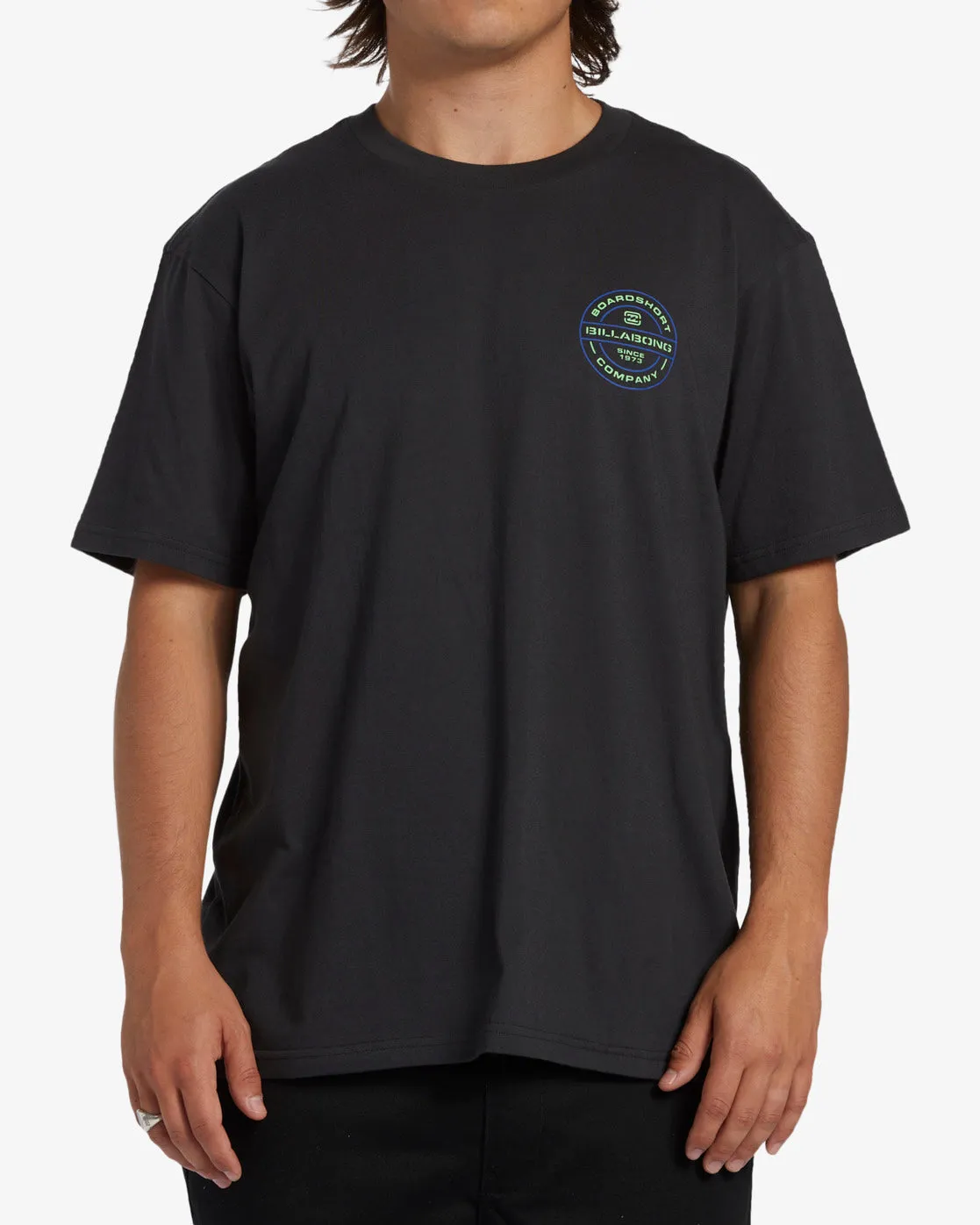 Rotor T-Shirt - Washed Black sold by Billabong product image thumbnail 3
