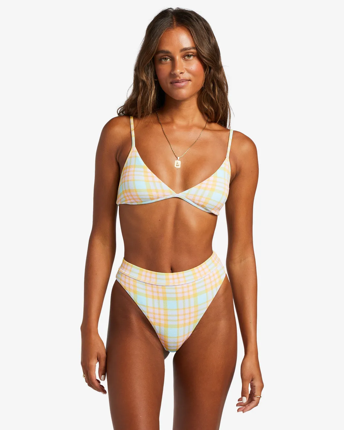 Check Please Maya High Waist Bikini Bottoms - Multi sold by Billabong product image thumbnail 4