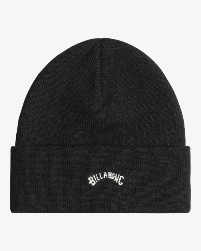 Arch Beanie - Black sold by Billabong