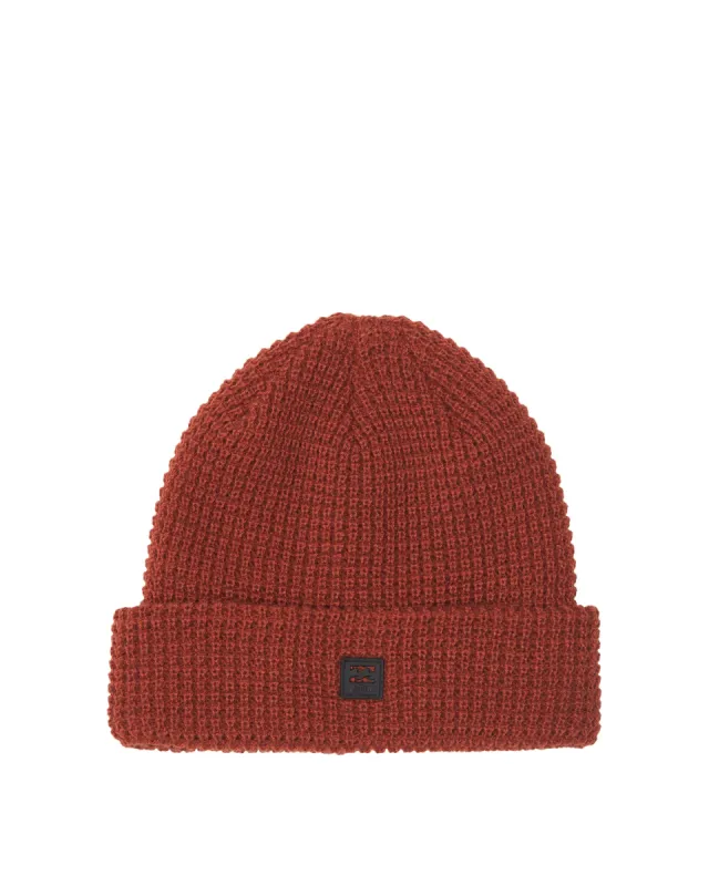 Adventure Division Barrow Cuff Beanie - Sangria sold by Billabong