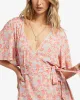 All For You Mini Dress - Soft N Peachy sold by Billabong