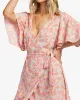 All For You Mini Dress - Soft N Peachy sold by Billabong