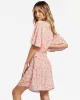 All For You Mini Dress - Soft N Peachy sold by Billabong