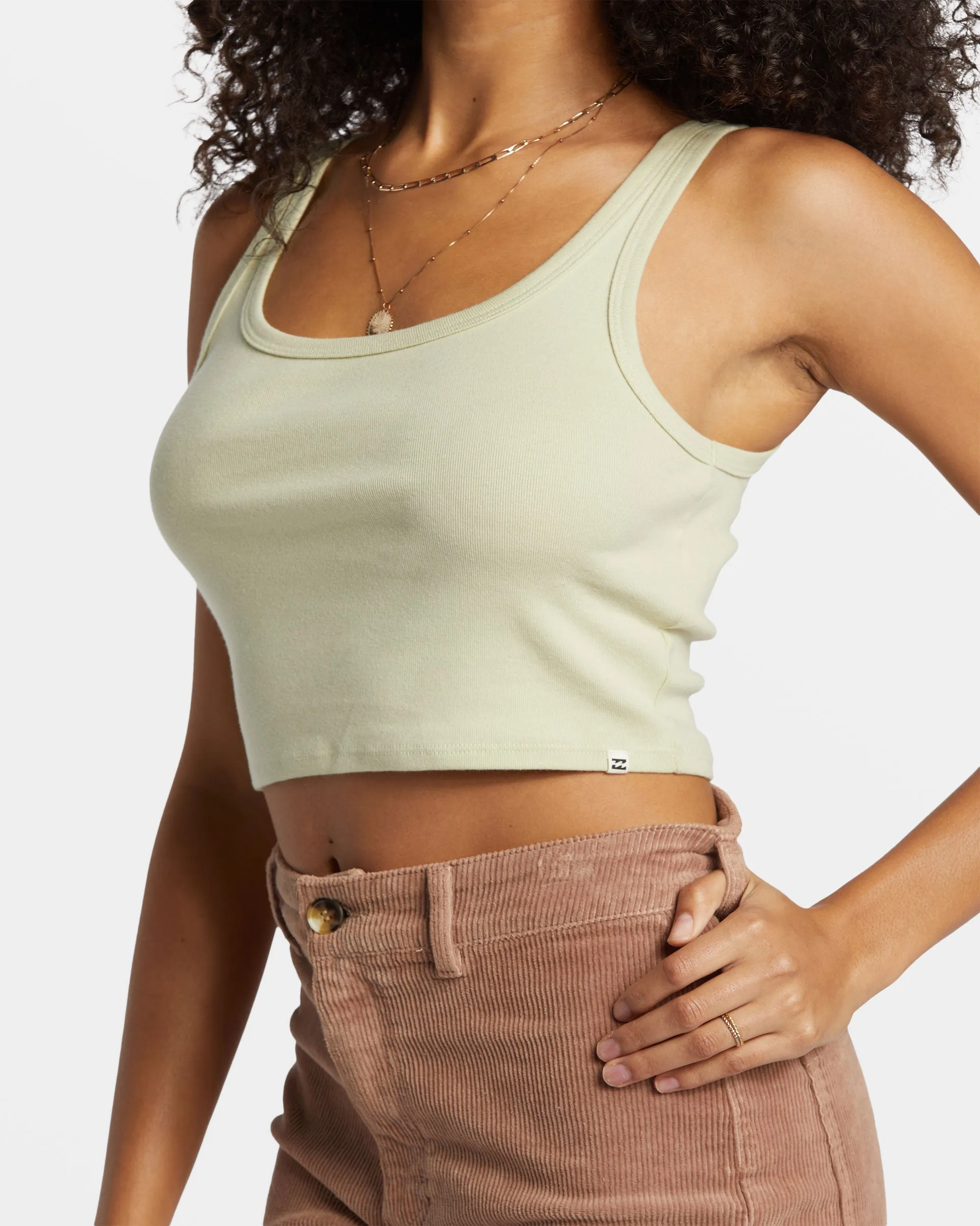 Sun Goddess Tank Knit - Light Avocado sold by Billabong product image thumbnail 4