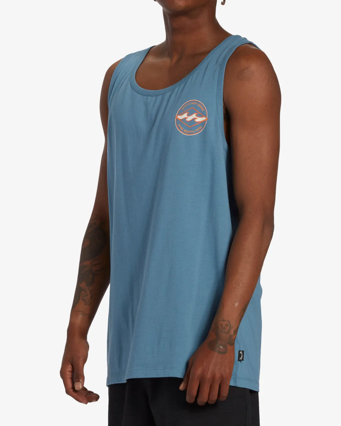Rotor Diamond Tank - Vintage Indigo sold by Billabong product image thumbnail 2