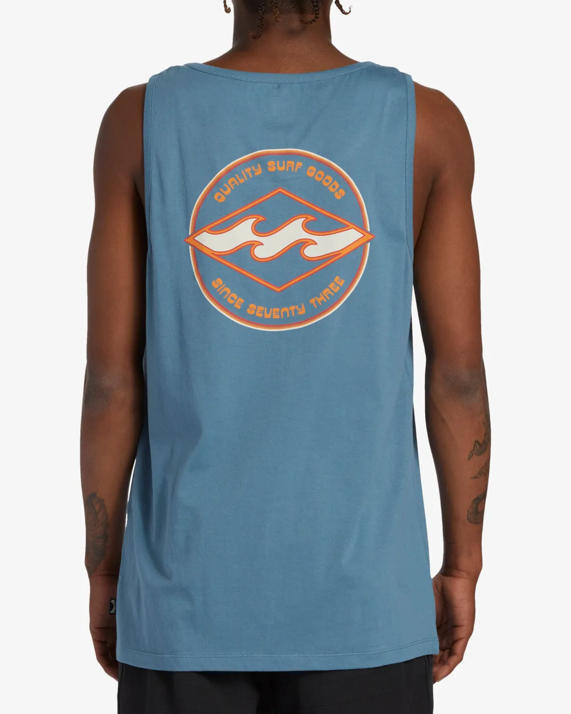 Rotor Diamond Tank - Vintage Indigo sold by Billabong product image thumbnail 3