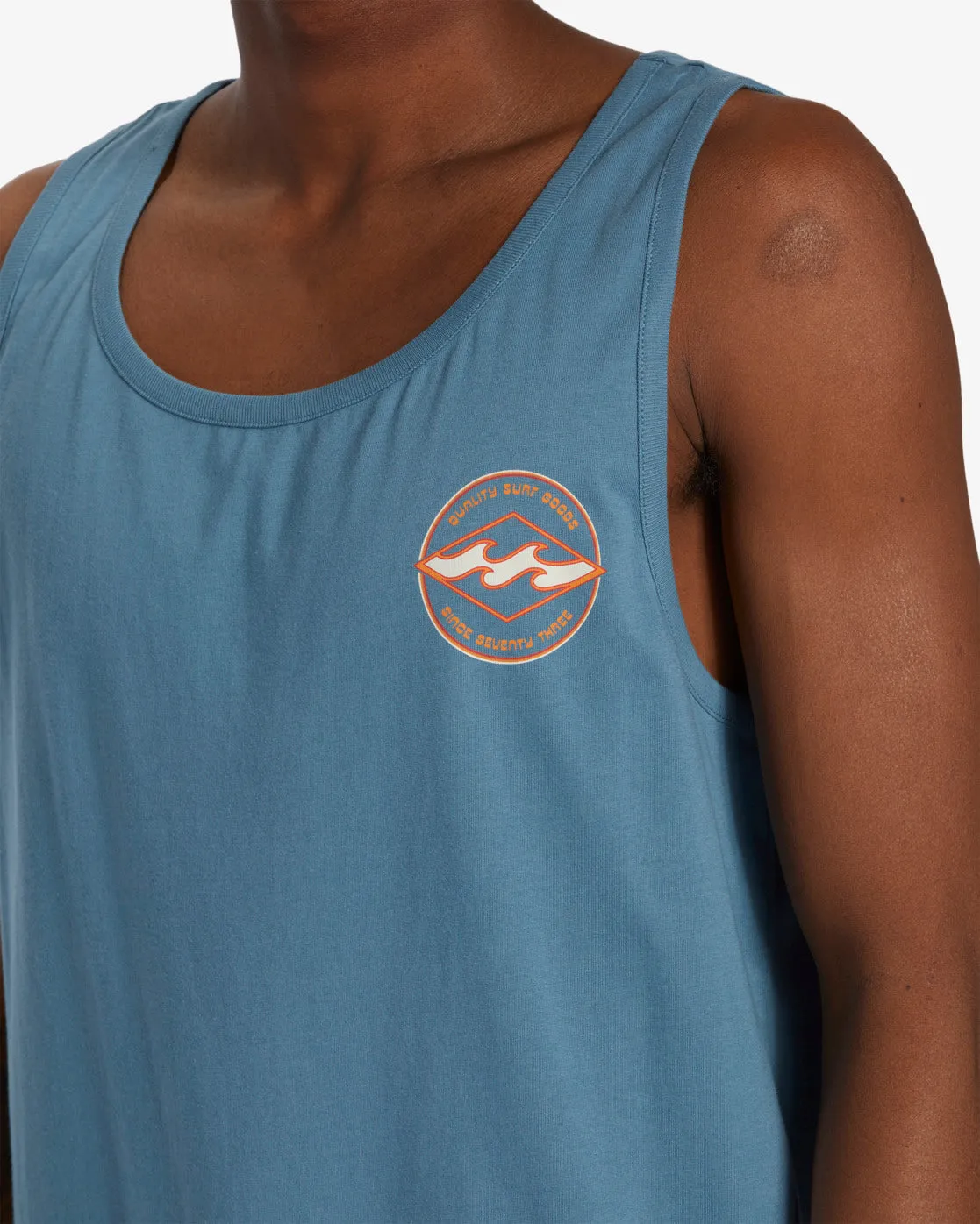 Rotor Diamond Tank - Vintage Indigo sold by Billabong product image thumbnail 4